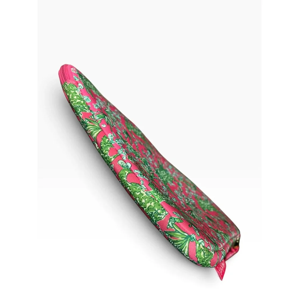 Lilly Pulitzer Lator Gator Tablet iPad Sleeve Case Neoprene Pink Green Alligator